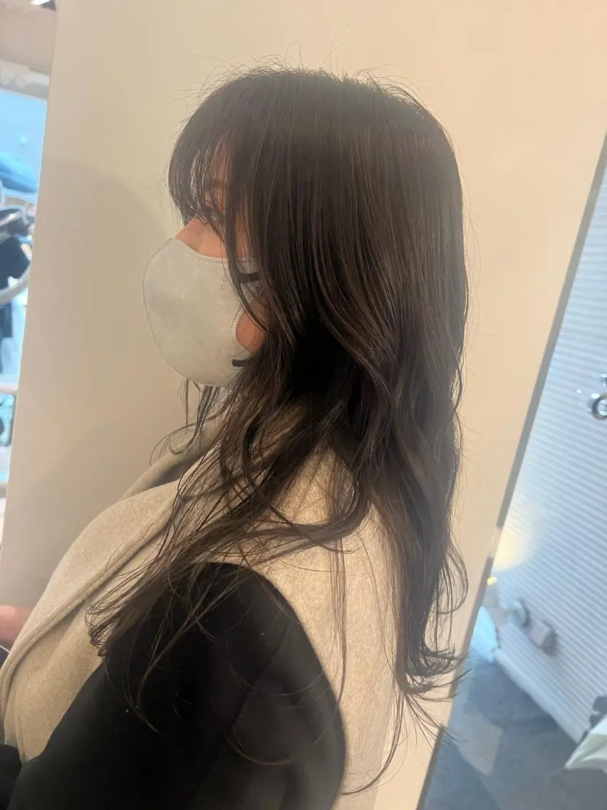 ロング カラー ヘアアレンジ カット ヘアカラー APREKO SAYAKAのヘアスタイル