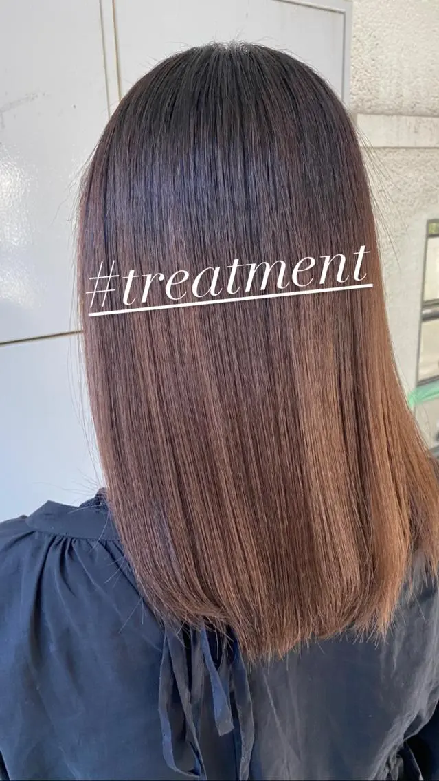 ロング 勝河 怜楊のヘアスタイル