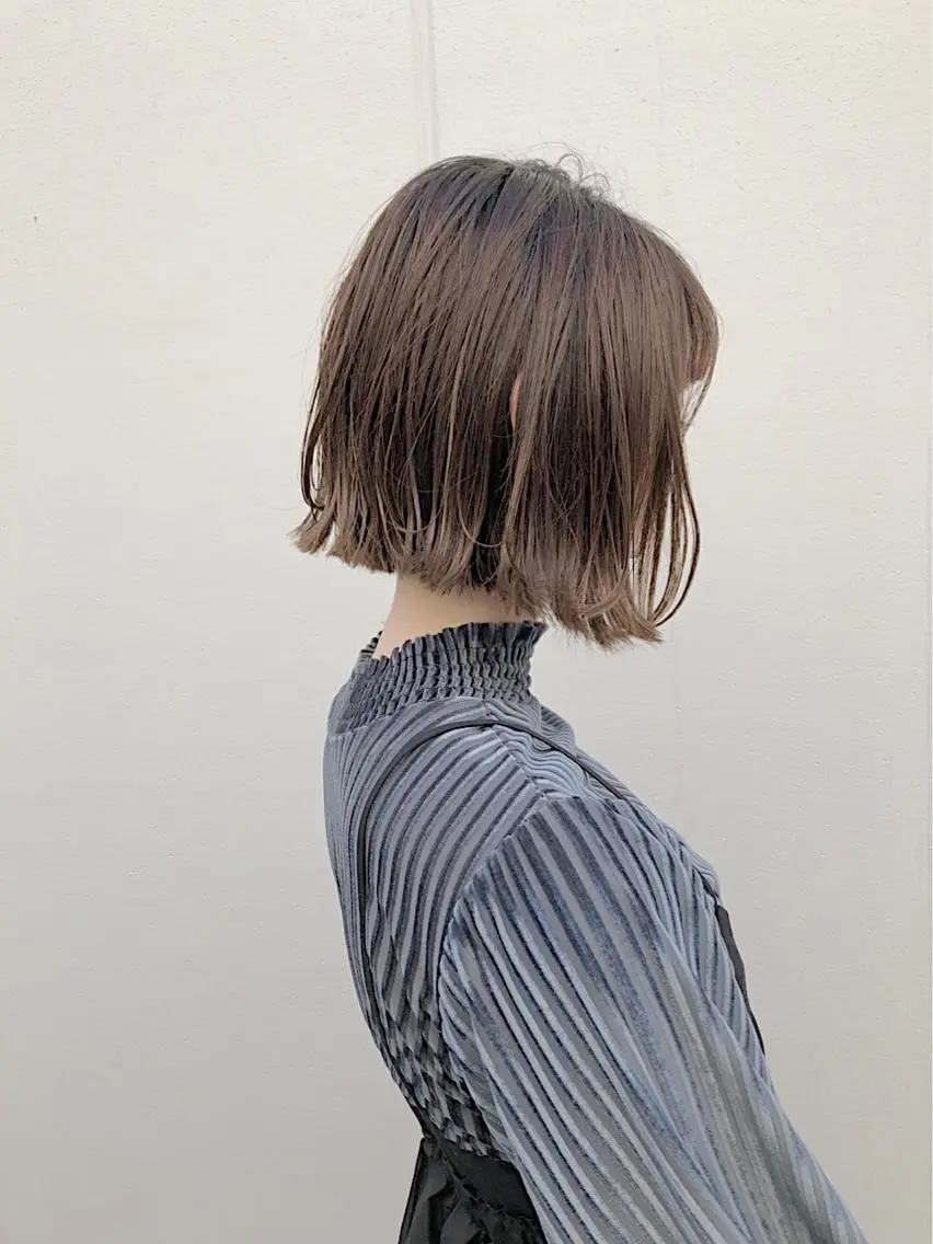ショート カラー カット ノグチ ユウキ/ボブのヘアスタイル