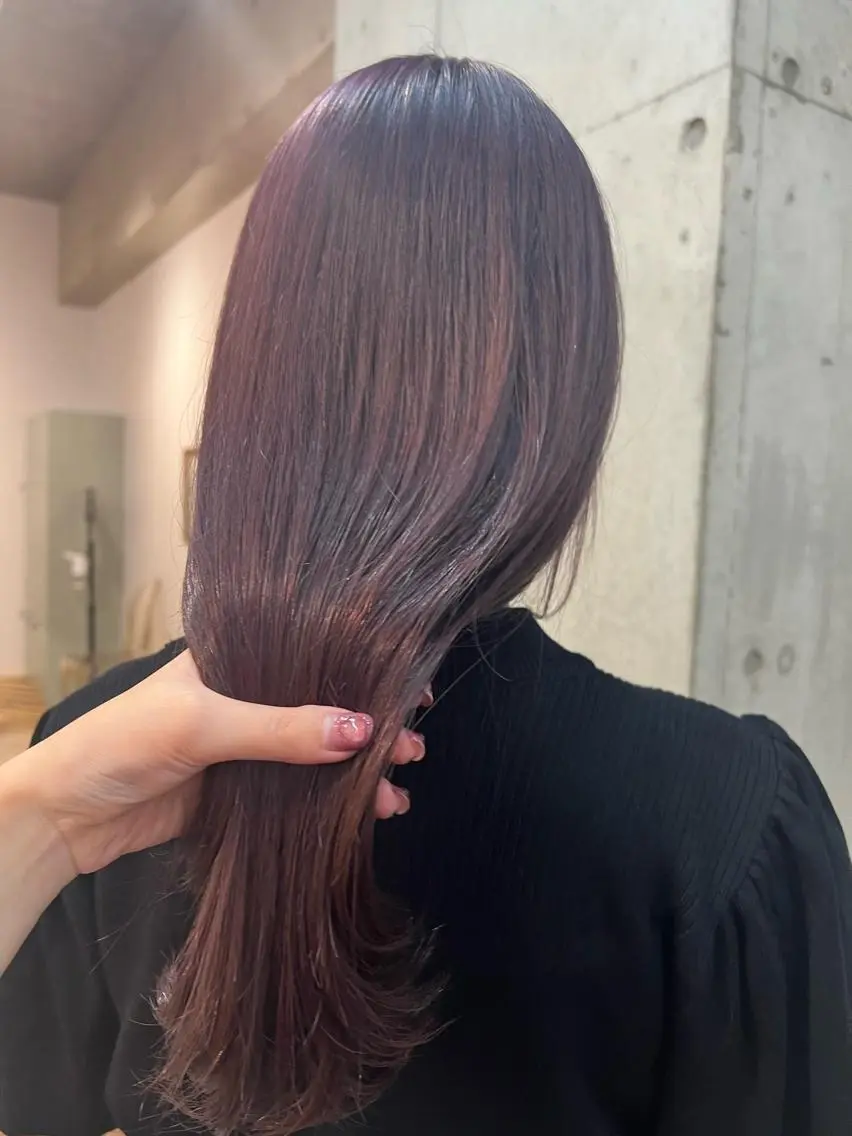 ロング カラー ブリーチ ラベンダーカラー ラベンダーピンク ピンクカラー Ayaka🩰🎀 ガーリー/暖色♡のヘアスタイル