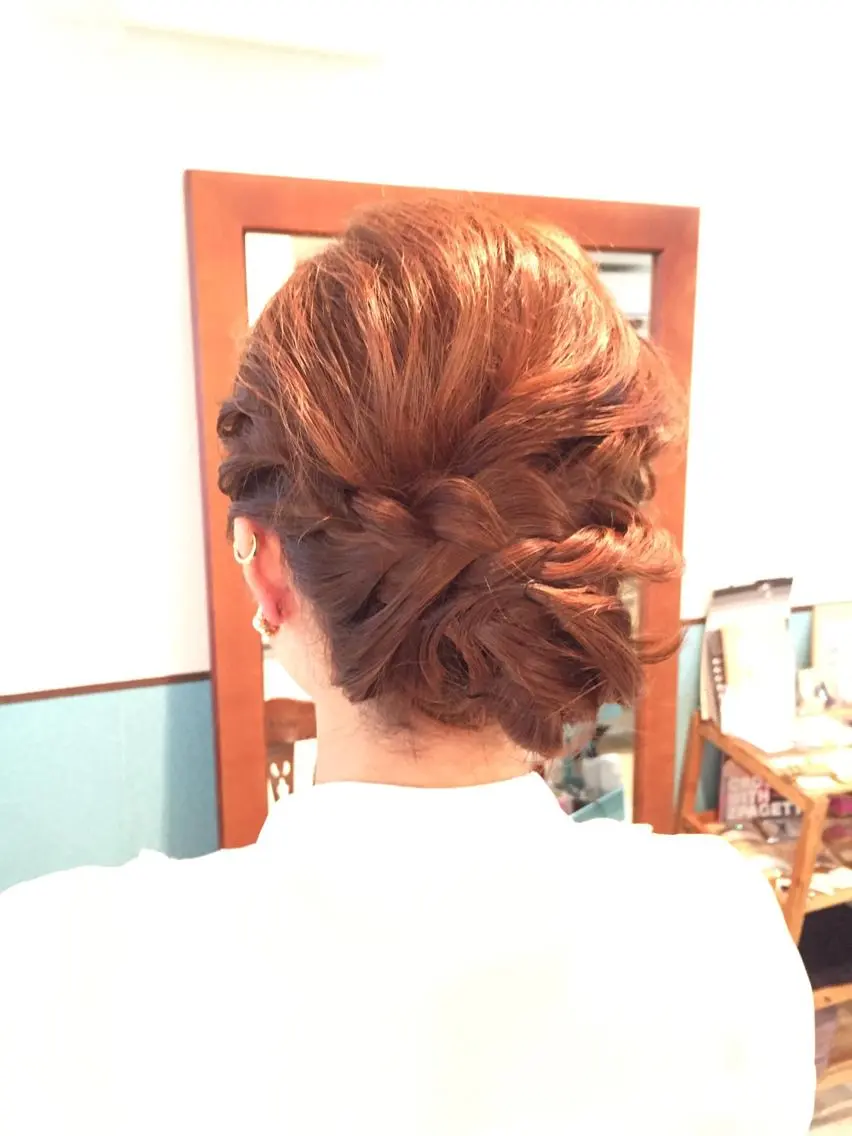 ミディアム セミロング ロング カラー パーマ ヘアアレンジ ネイル まつエク 早朝✨ヘアセット 着付け/清水玲歌のその他イメージ