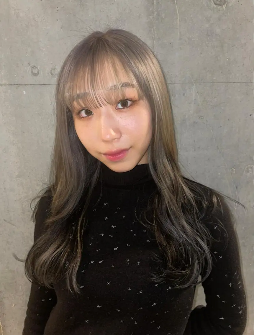 ロング ロング カット ヘアカラー CECIL 瑞希のヘアスタイル