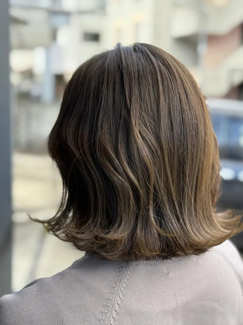 ショート 似合わせ透明感カラー 宇治　ヤマノのヘアスタイル