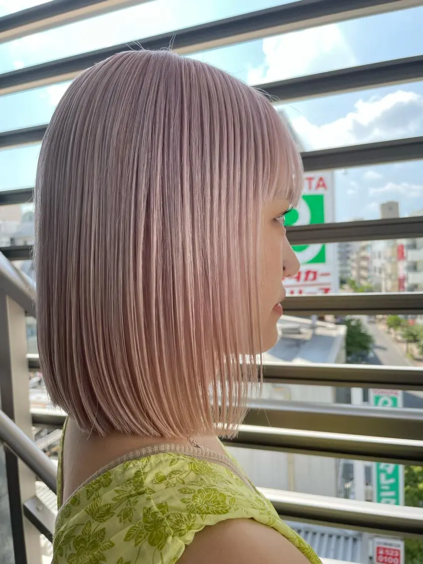 カラー RISAKO レイヤーカット🎀のヘアスタイル
