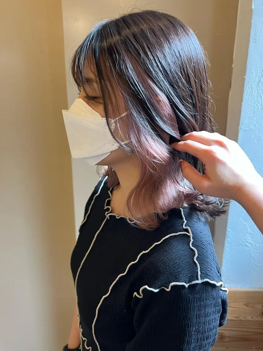ミディアム LAMP mashiroのヘアスタイル