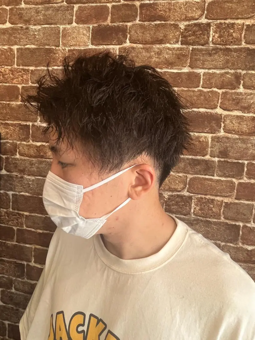 メンズ メンズパーマ 久木原 ゆりのヘアスタイル