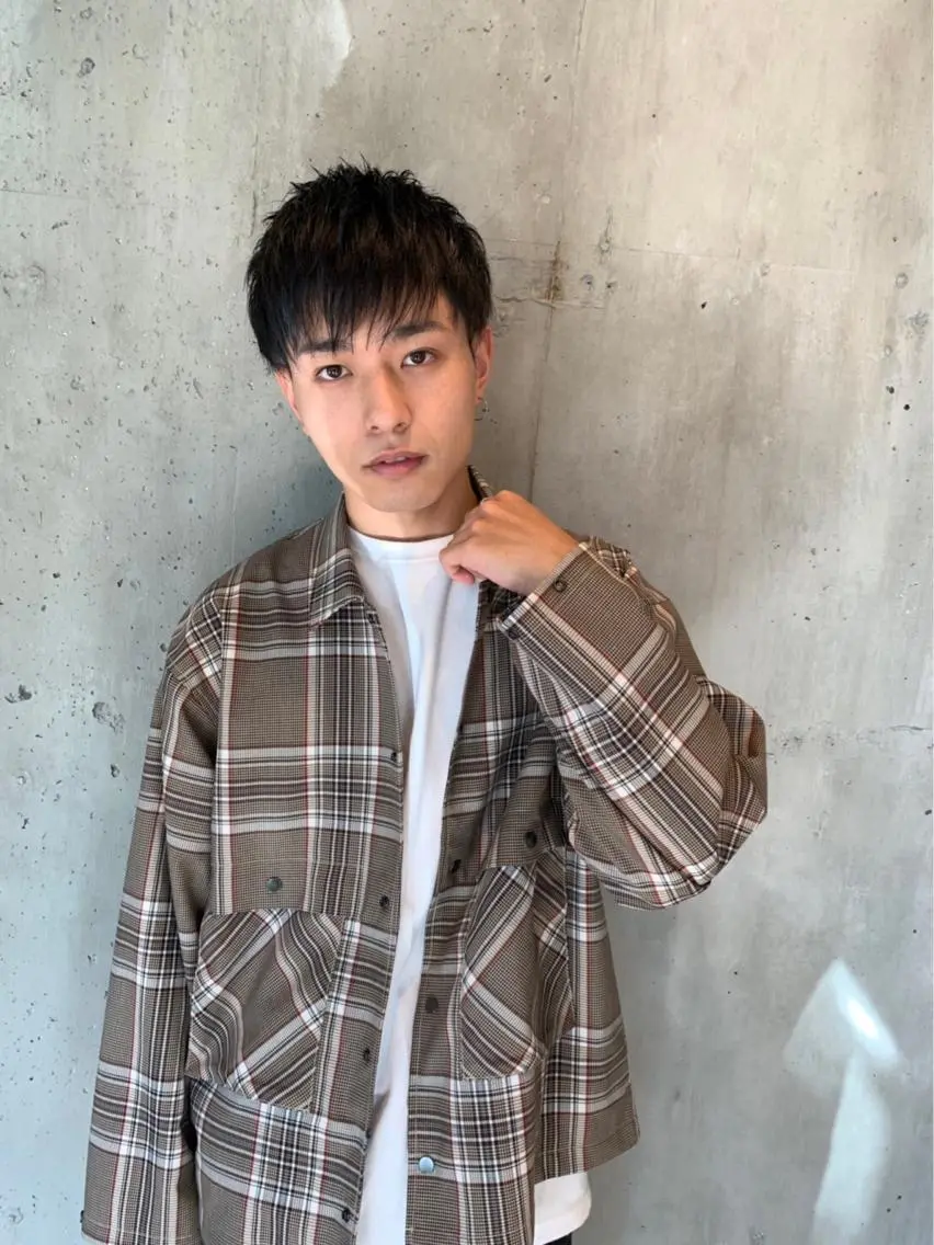 メンズ メンズショート エクステ指名No.1 【店長】橘田のヘアスタイル