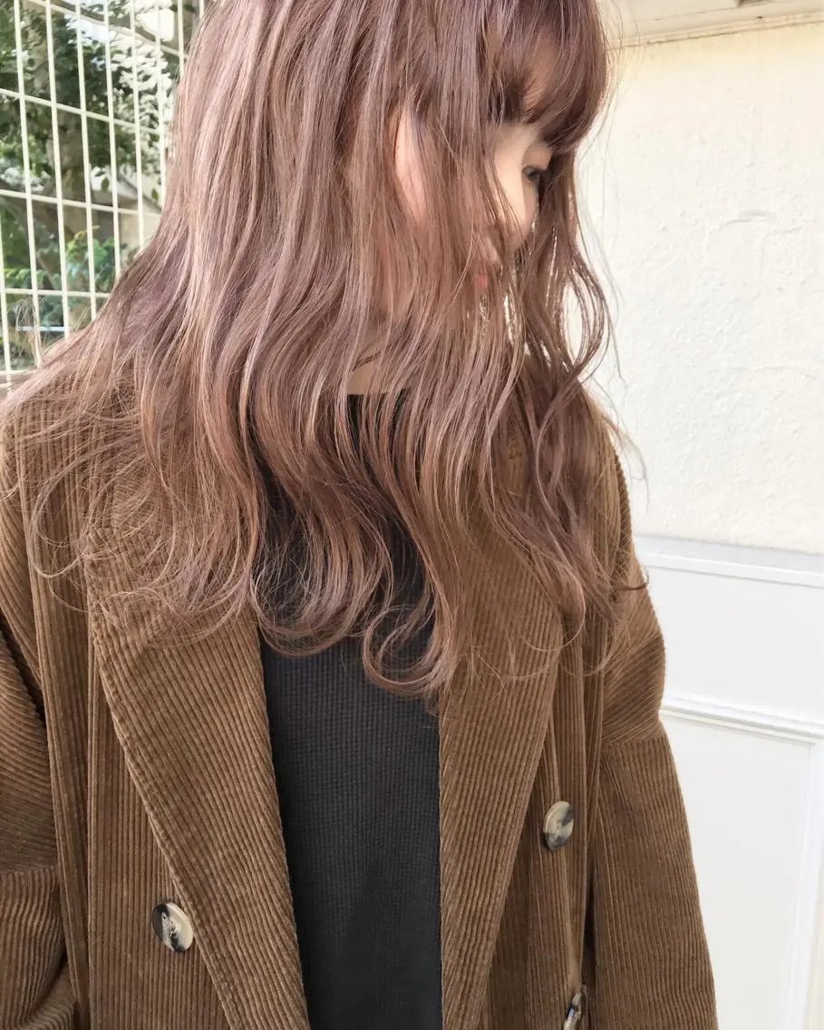 ロング ヘアカラー トリートメント Musiiik hairのヘアスタイル