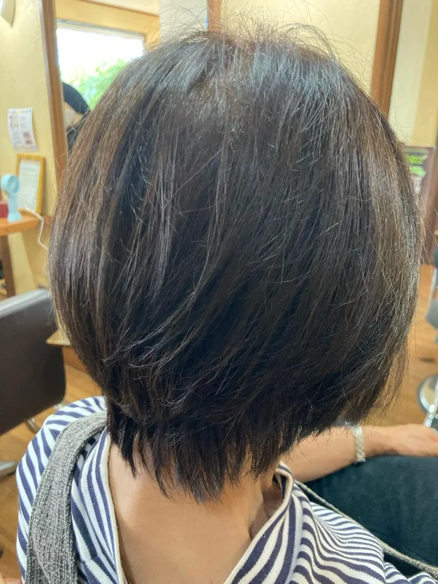 ショート ショートボブ ボブ ショートヘア カット ヘアカラー R's hair 大道瞳のヘアスタイル