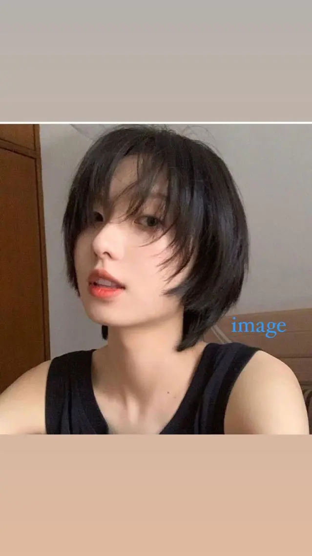 ショート ♡レイヤーボブ パーマ/うらら♡のヘアスタイル