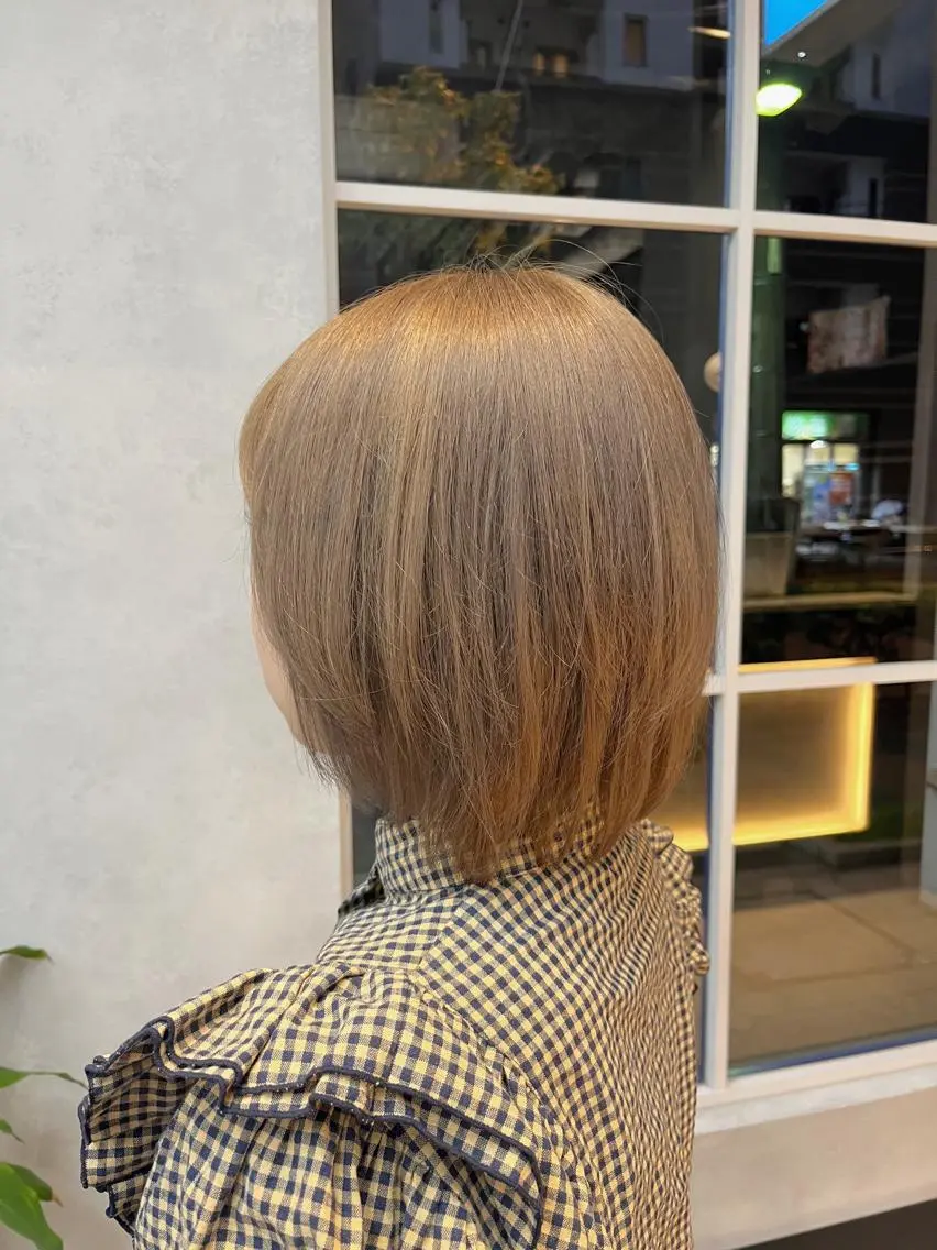 ショート カット ヘアカラー 🦩レイヤー|透明感 カラー🦩makoのヘアスタイル