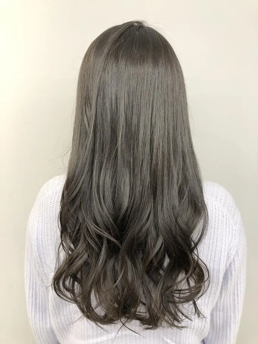 ロング カラー アッシュ トリートメント 代表 YUKI ☆のヘアスタイル
