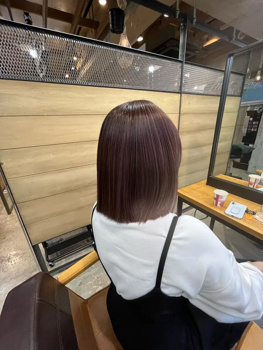 ショート 髪質改善 永田零亜のヘアスタイル
