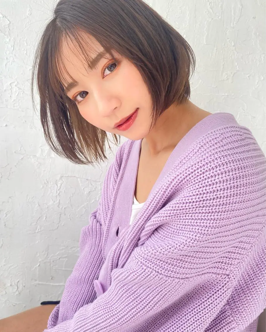 ショート カラー アッシュ 透明感カラー インナーカラー くびれヘア 外国人風カラー カット ヘアカラー 夜23時まで予約🉑 reverieあきらのヘアスタイル