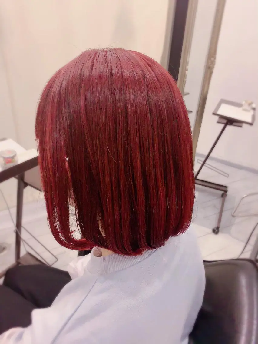 ミディアム カラー カット ヘアカラー トリートメント 💎JADE GRACE💎のヘアスタイル