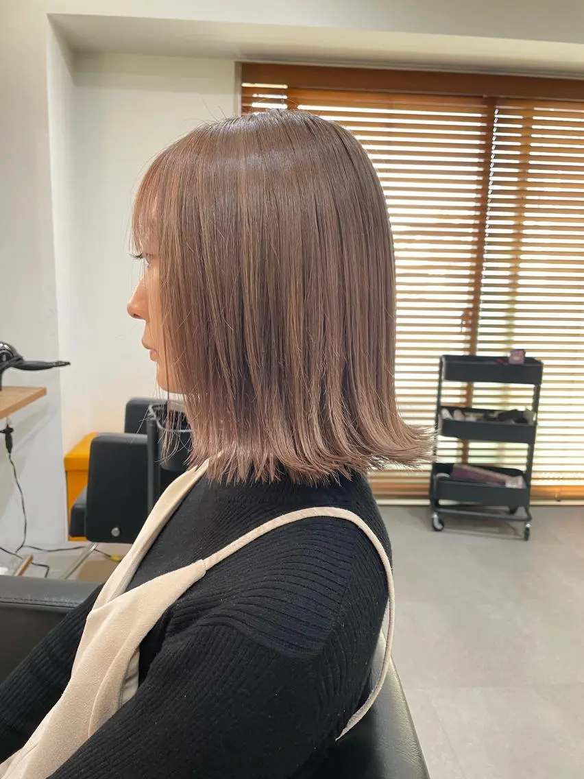 カラー 🐬脱白髪染めカラー 清水大世🐬のヘアスタイル
