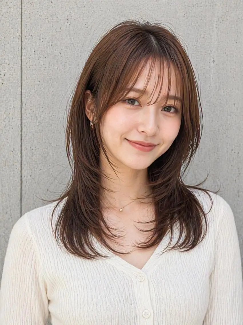 ミディアム TELA HAIRのヘアスタイル