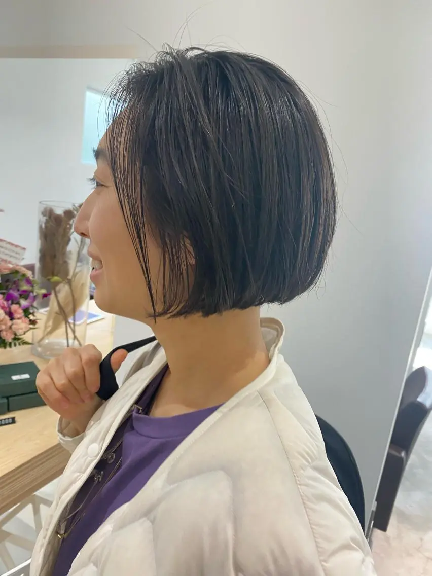 ショート hair salonのヘアスタイル