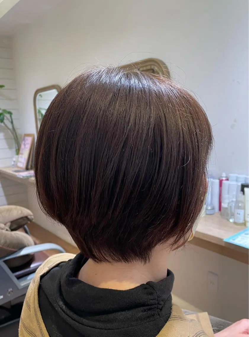 ショート カラー 🍀ヘアケア特化 ナカザワのヘアスタイル