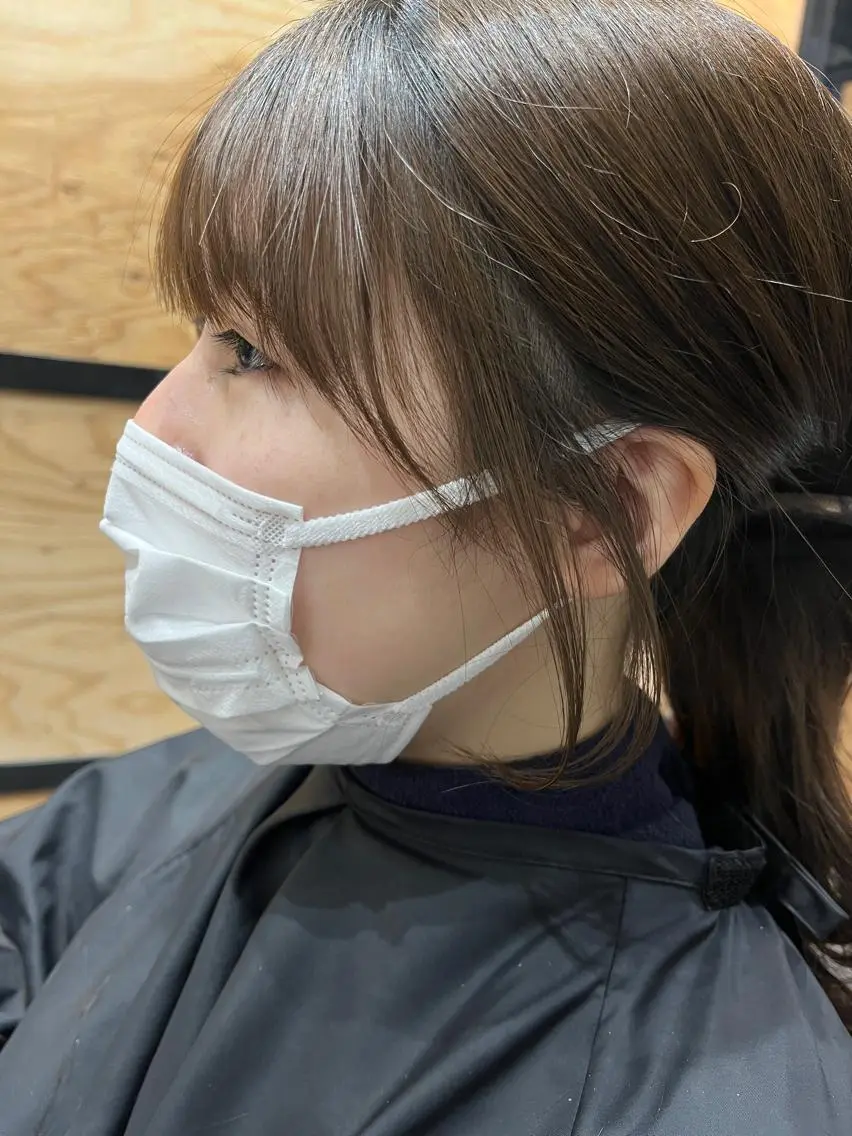 ミディアム カラー パーマ ヘアアレンジ メンズ キッズ ネイル マツエク・マツパ アイブロウ メンズブリーチ メンズハイライト メンズインナーカラー メンズ韓国風 ブリーチ 久木原 ゆりのヘアスタイル