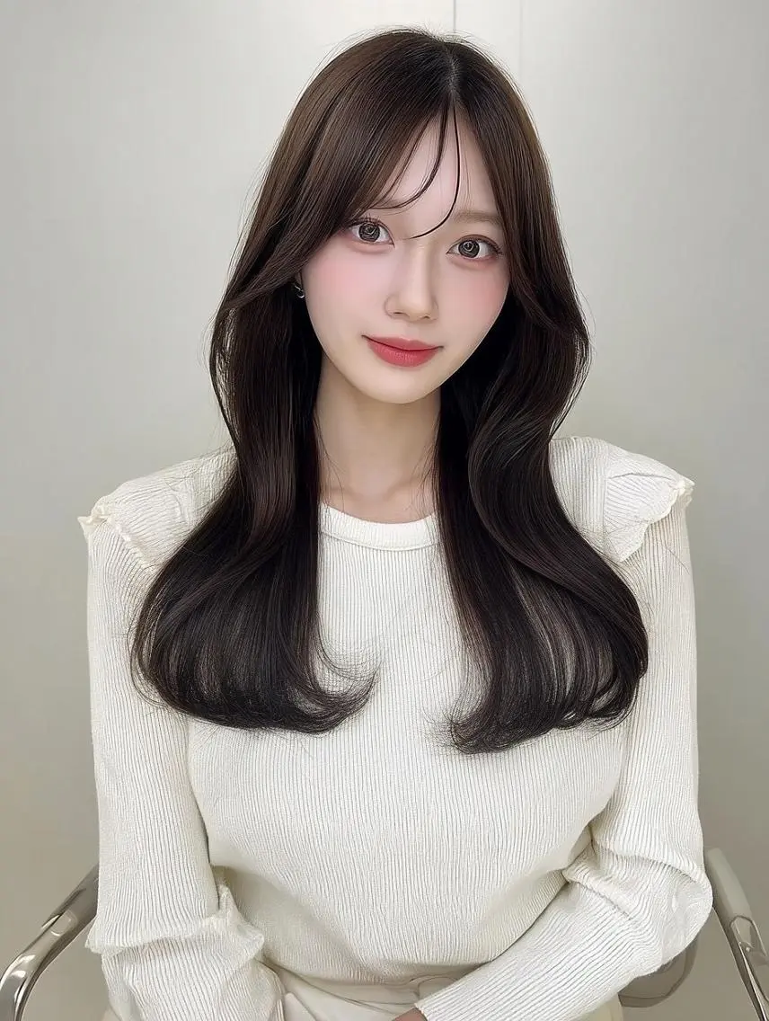 カラー ロング カット ヘアカラー トリートメント 髪質改善・縮毛矯正 💎ASUKAのヘアスタイル