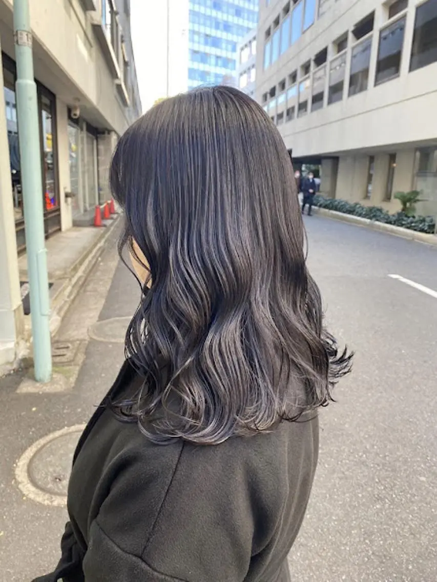 カラー 🪞official THREE 横浜🎀のヘアスタイル