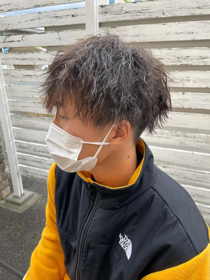 ショート パーマ カット パーマ コレットヘアー 田中アヤノのヘアスタイル
