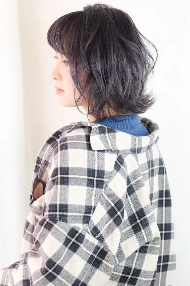 ミディアム メンズ縮毛矯正✂ 髪質改善✄金井雄司のヘアスタイル