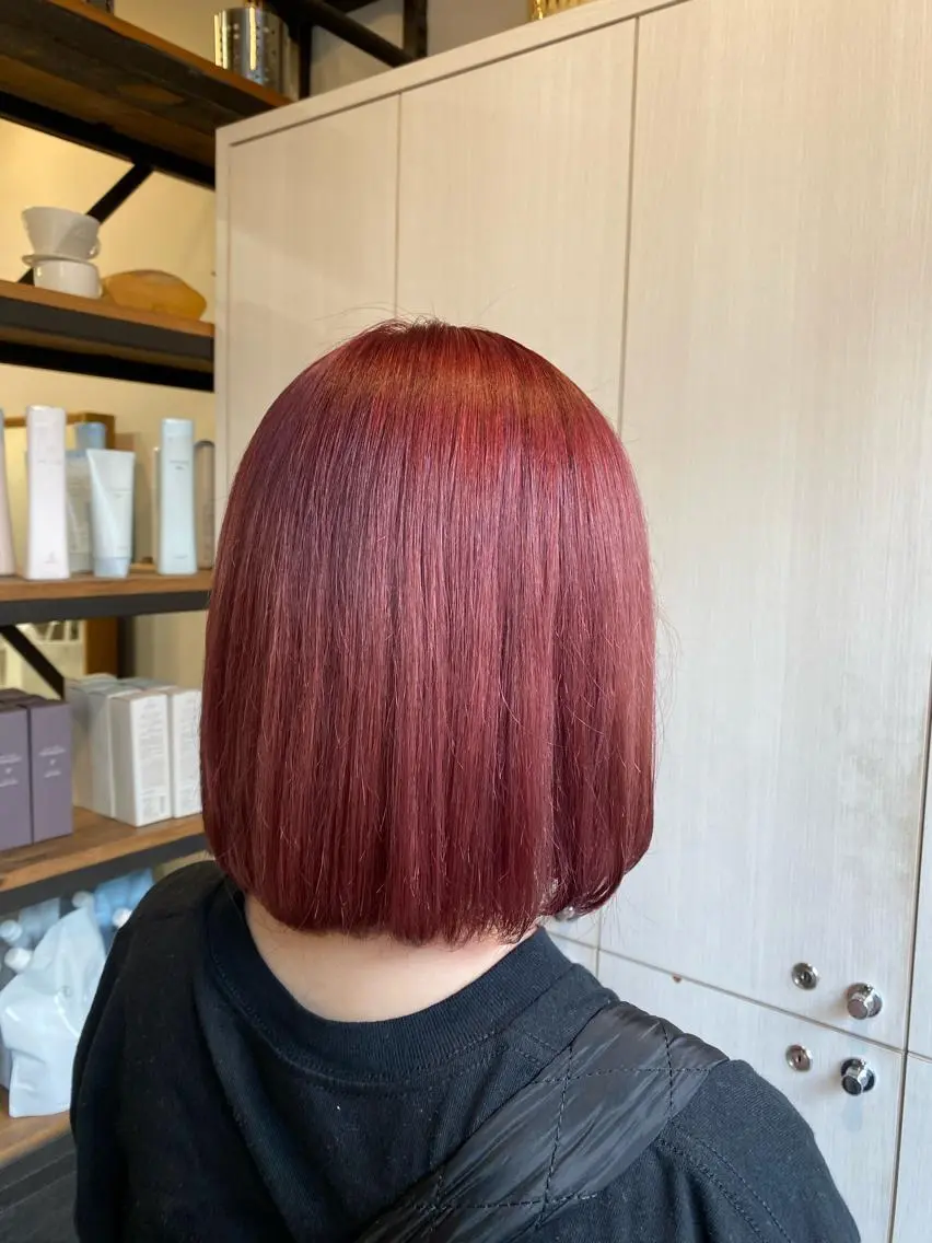 ミディアム つじ みさきのヘアスタイル