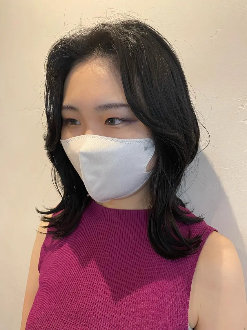 ミディアム カット AKALA HAIR 西宮店　Juriのヘアスタイル