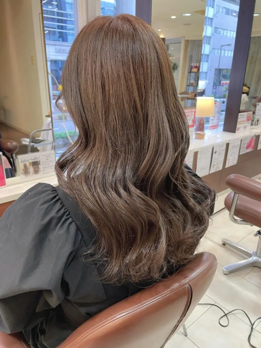 ロング 'comma rinkaのヘアスタイル