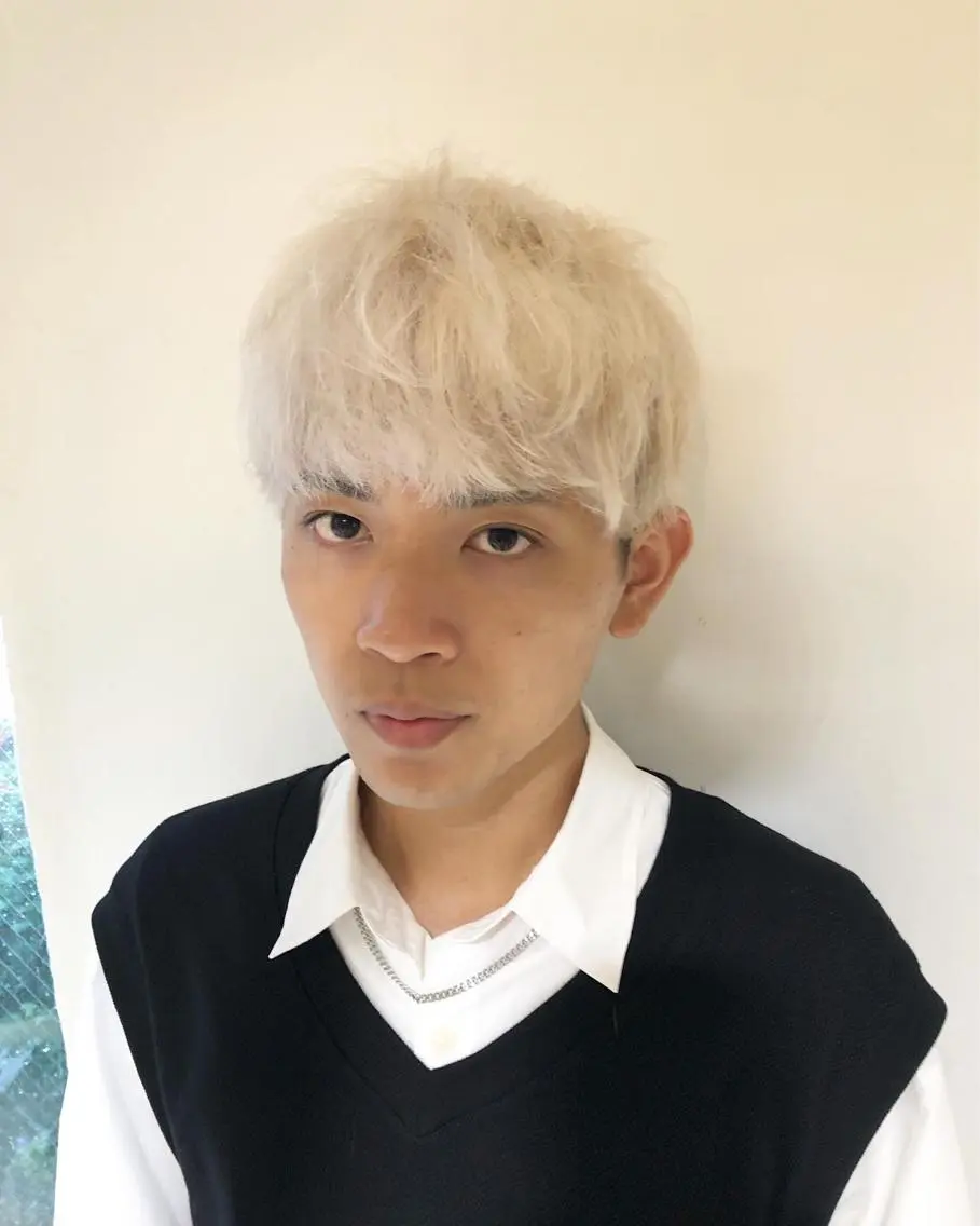 カラー ヘアアレンジ メンズ カット ヘアカラー トリートメント ヘアセット メンズ特化✂️栗原 侑也のヘアスタイル