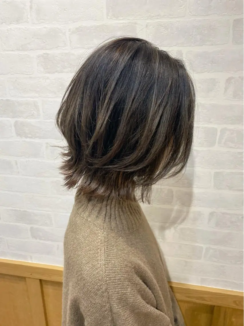 ミディアム ショート＆ボブ ヒロシのヘアスタイル