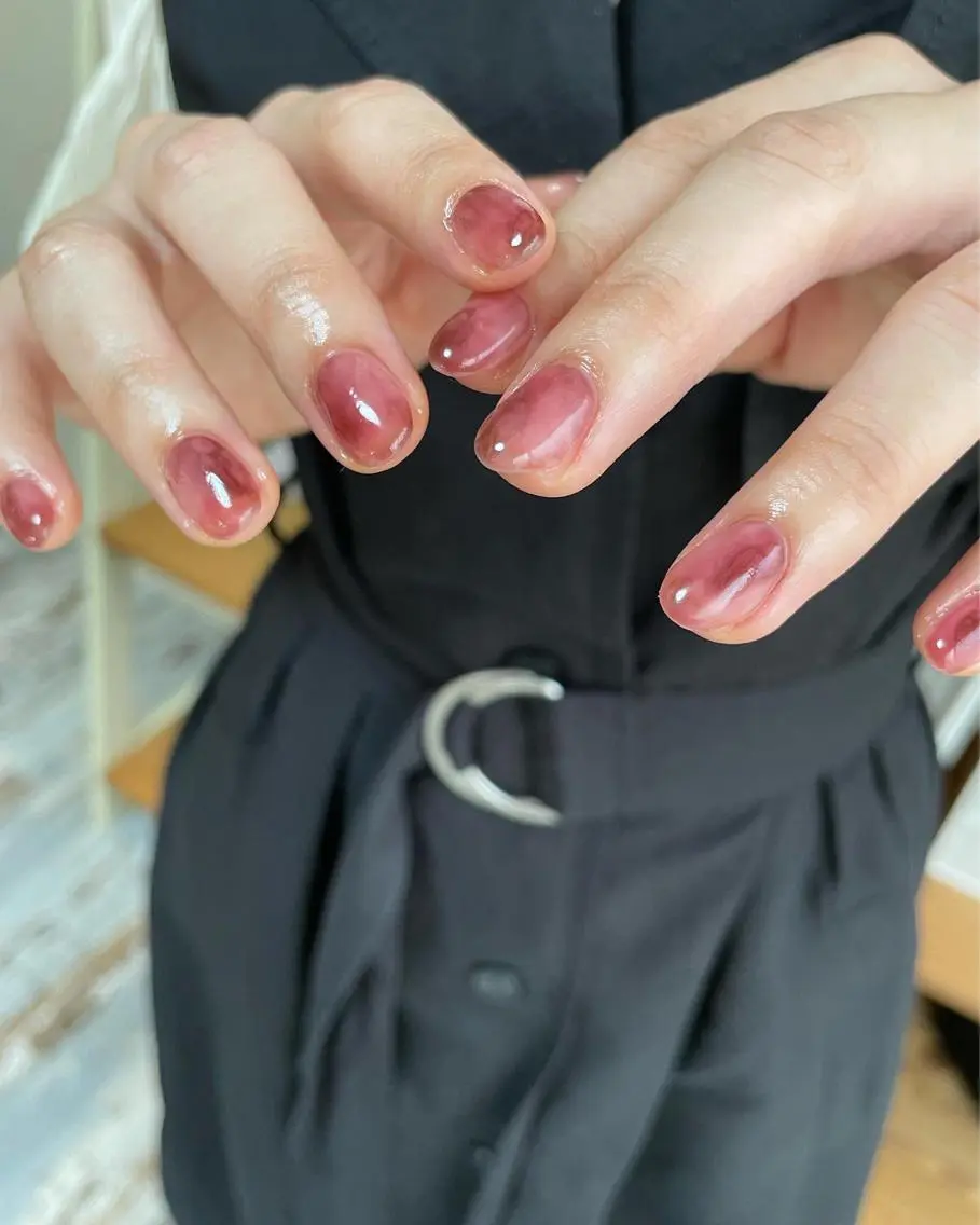 ネイル ハンドネイル 𝑡𝑖𝑎𝑚𓂃 きむらゆきののネイルデザイン