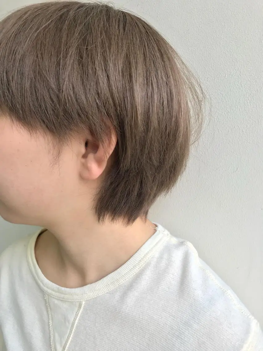 カラー 透明感カラー ヘアカラー 貫洞 大介のヘアスタイル