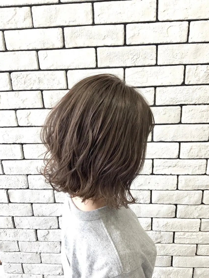ミディアム カット ヘアカラー トリートメント 🍀favori🍀 kanekoのヘアスタイル