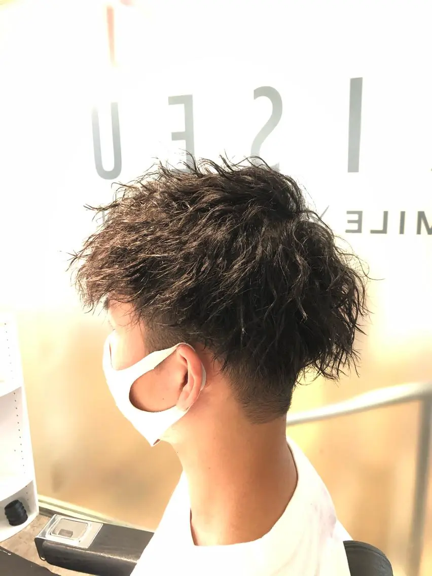 ショート パーマ メンズ rilune matsuoのヘアスタイル