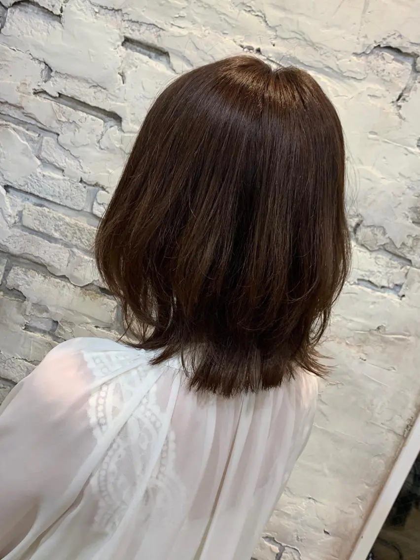 ミディアム 【ANSWER】 渡辺カリン🌼のヘアスタイル