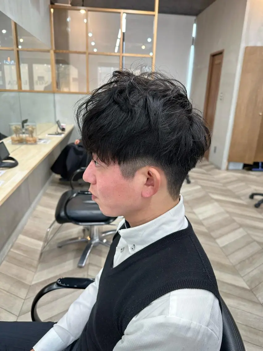 メンズ カット 益 佑夏のヘアスタイル