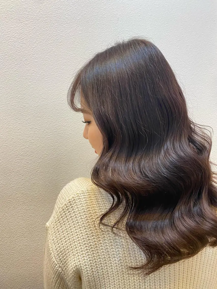 セミロング 武田 悠生乃のヘアスタイル