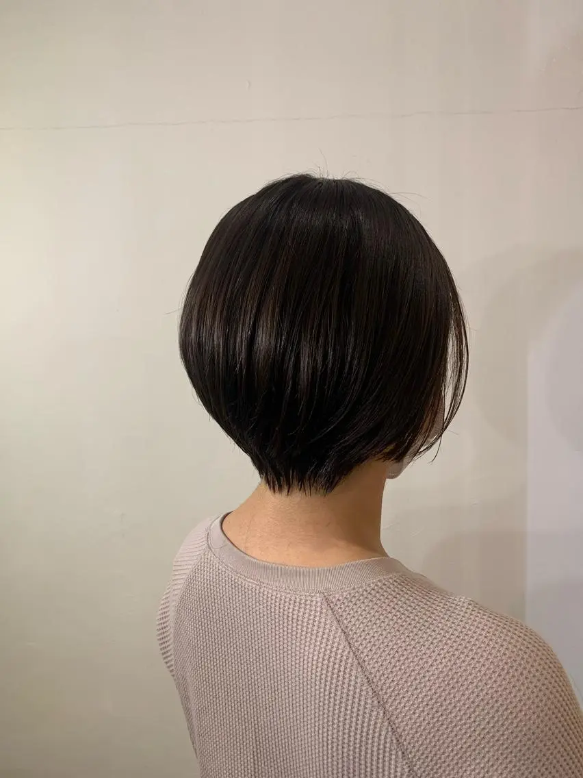 ショート ショートヘア 小西 美帆のヘアスタイル