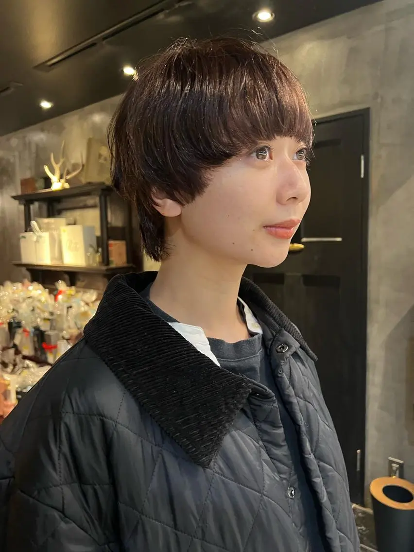 ショート カット 圧倒的デザイン力 店長🎨RENAのヘアスタイル
