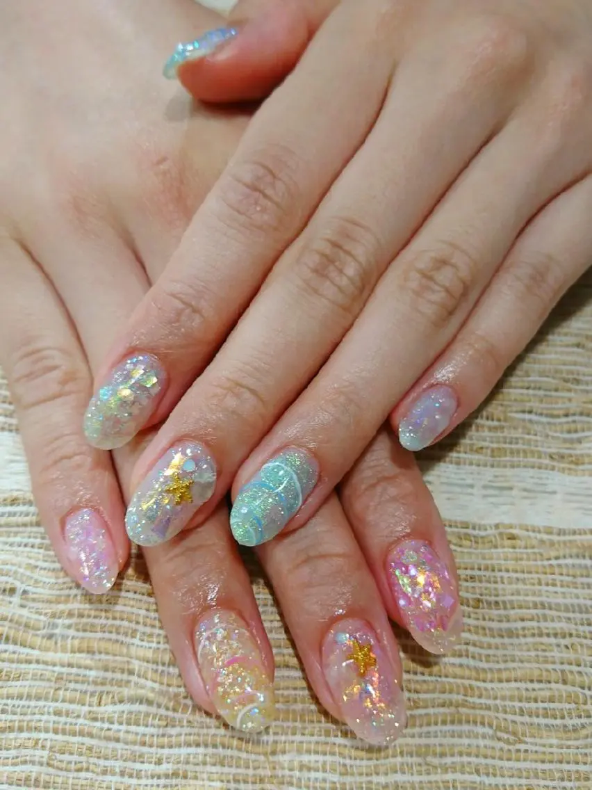 ネイル ハンドネイル みー shakushiroのネイルデザイン