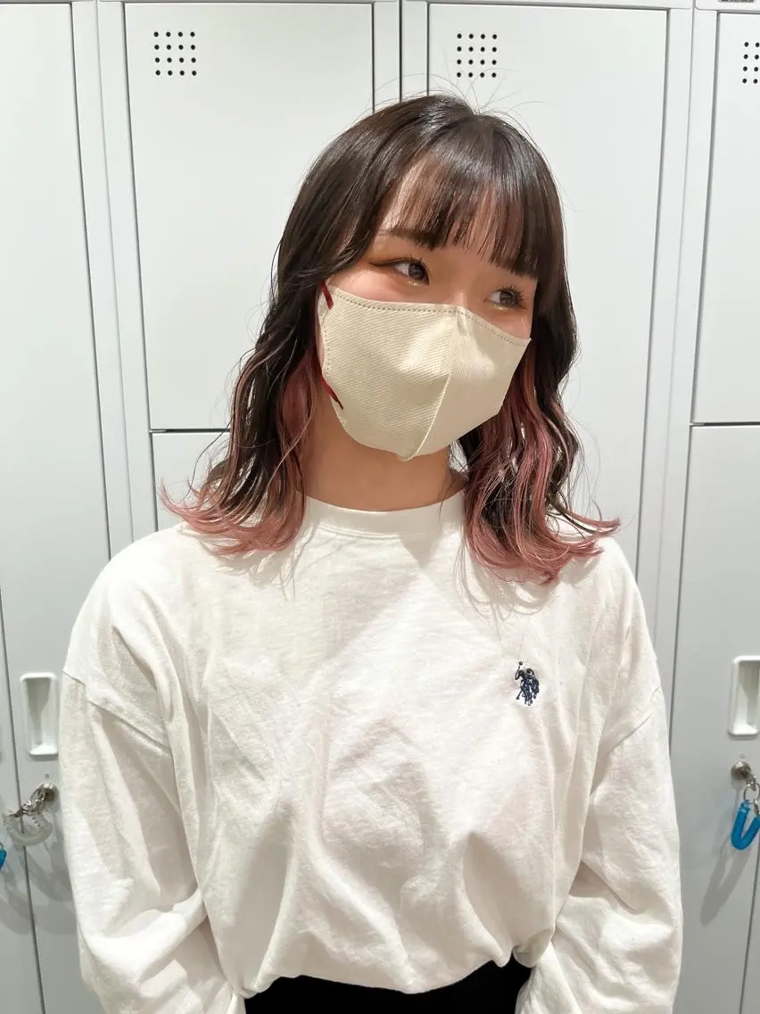 カラー 河原 楓樹のヘアスタイル
