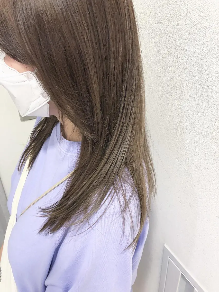 ロング 髪質改善 トリートメント カット ヘアカラー トリートメント [仙台髪質改善]小原 弘之のヘアスタイル