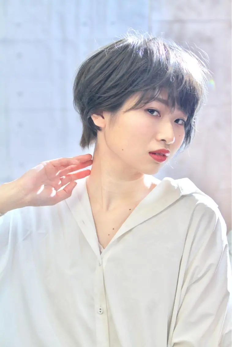 ショート ショートヘア 髪質改善酸性縮毛矯正 酸性ストレート◎鈴木のヘアスタイル