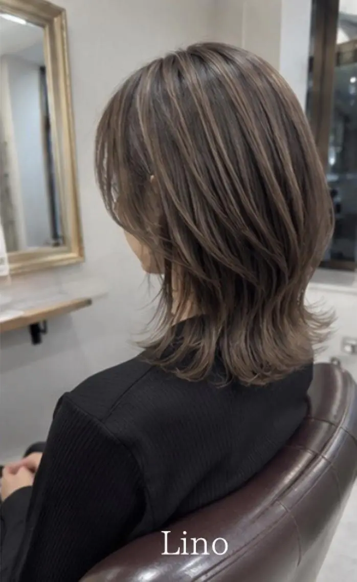 カラー ミディアム Jr. Lienのヘアスタイル