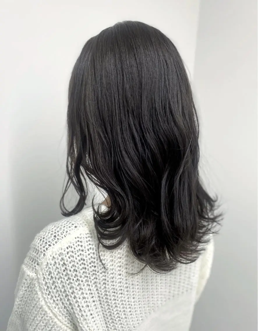 セミロング カラー カット ヘアカラー トリートメント ヘッドスパ ⭐️当日OK⭐️ 岩田峻のヘアスタイル