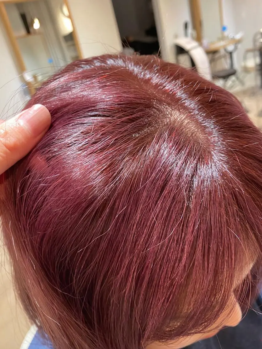 ショート カラー ダブルカラー ピンクカラー カット ヘアカラー トリートメント マツダテ ホノカのヘアスタイル