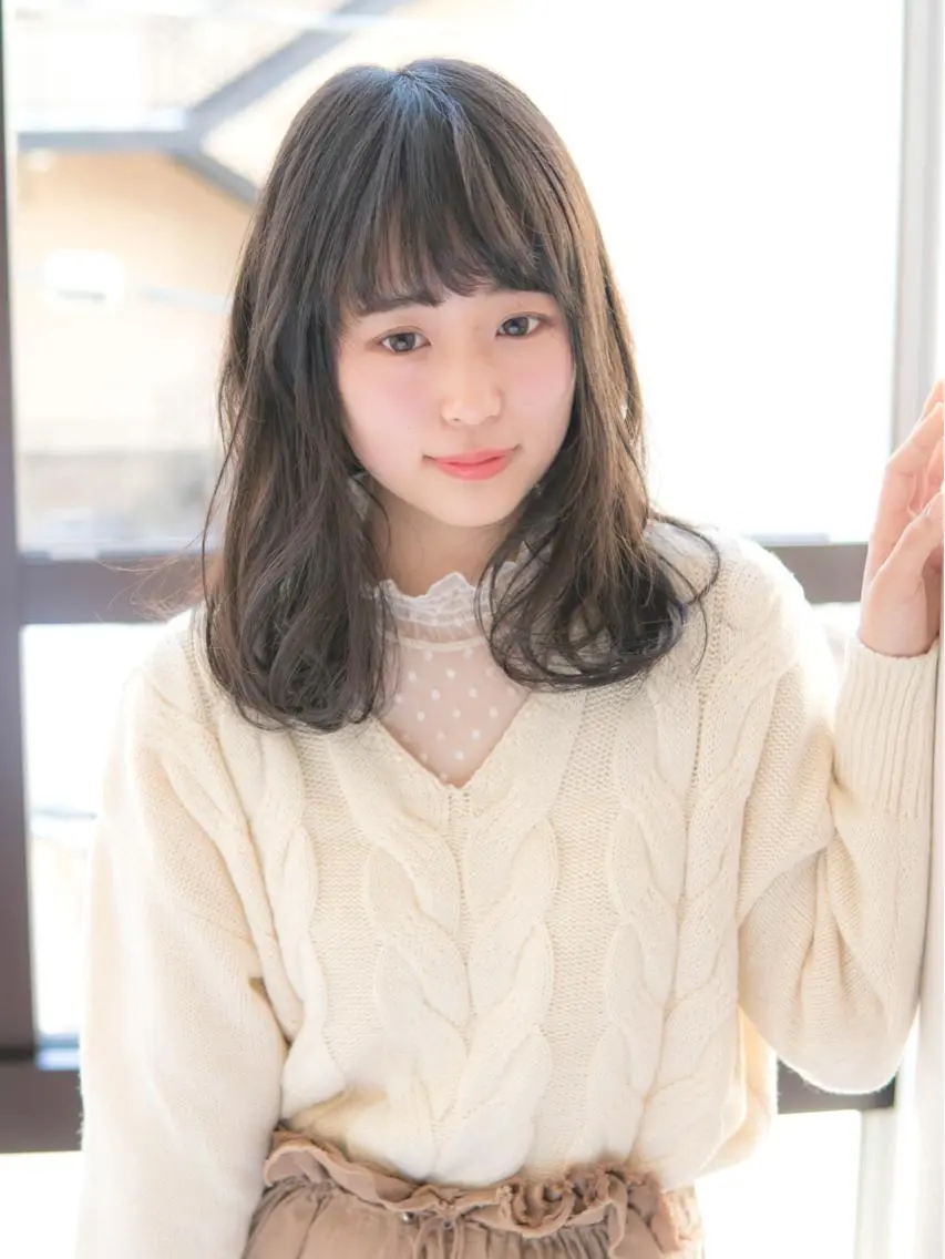 セミロング 永野 良一のヘアスタイル